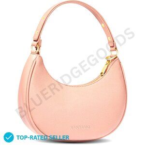 Brand New Vantamo Clutch Pink Half Moon RFID